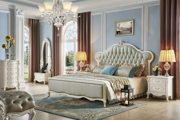 Design Bedroom 5 pcs. Complete Set Bed Bedroom Bedside table