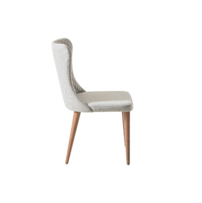 Armchair Dining room Wood Chair Textile Upholstery Chairs Furniture Dining room Armchair new