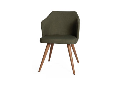 Chair Dining room chair Chair 1 Seater Armchair Classic Furniture Design Chairs Fabric