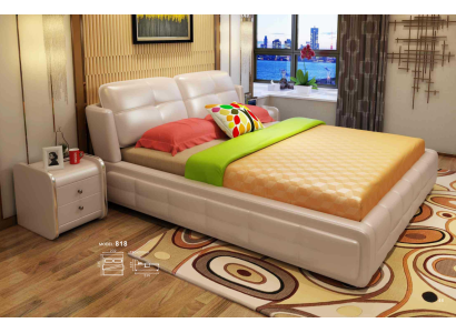 Luxury Bedroom Bed Upholstery Decorative Design 180x200cm Double Hotel Beds