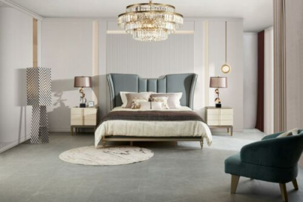 Bed Beds Design Double Hotel Upholstery Marriage 180x200cm Sleep Luxury Solid wood