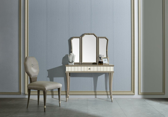 Dressing table Bedroom Chest of drawers Chair Console table Luxury Solid wood 2-piece