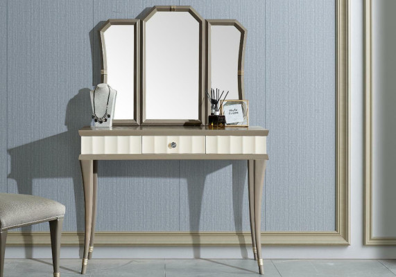 Dressing table Bedroom Chest of drawers Chair Console table Luxury Solid wood 2-piece