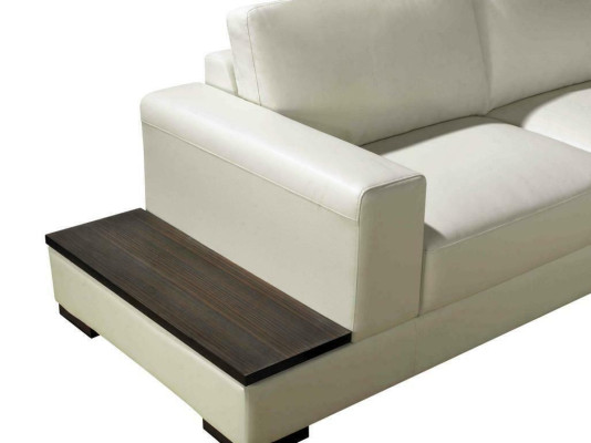 Large Leather Sofa Couch Seat Upholstery Corner Suite Living landscape with lighting
