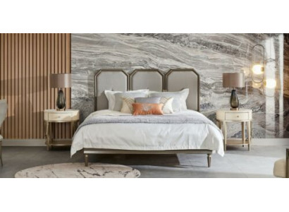 Design Bedroom Solid wood Double Beds Upholstery Bed Furniture 180x200cm