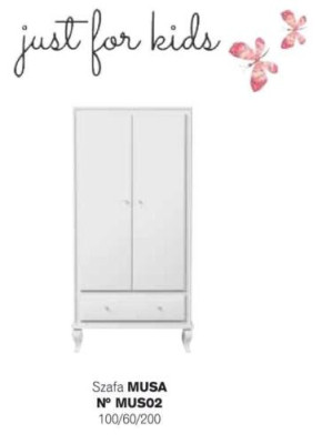 Childrens room Childrens bed Bed Bedside table Wardrobe Wood Furniture White Set 3pcs