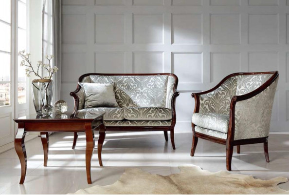Sofa set Sofa Suite Armchair Luxury Coffee table Set Living room Furniture 3pcs.