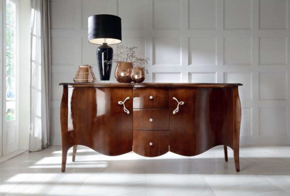 High-quality sideboard Chest of drawers Luxury Wardrobe Cabinets Living room Wood Brown new