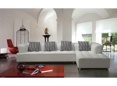 Design Upholstery Couch Living landscape Corner sofa Upholstery Seat Suite Sofa L-shape