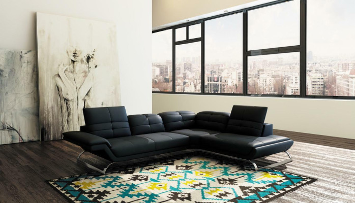 Multifunction Couch Corner sofa Media TV Sofa Couch Leather sofa Living landscape L-shape