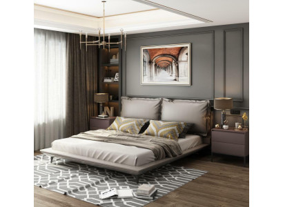 Double bed bed marriage bed design luxury Luxur Beds design bed textile