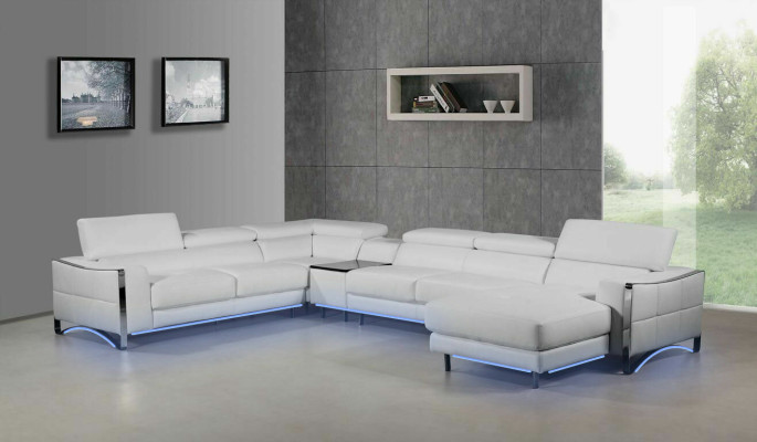 Multifunction Couch Corner sofa Media TV Sofa Couch Leather sofa Living landscape U-shape