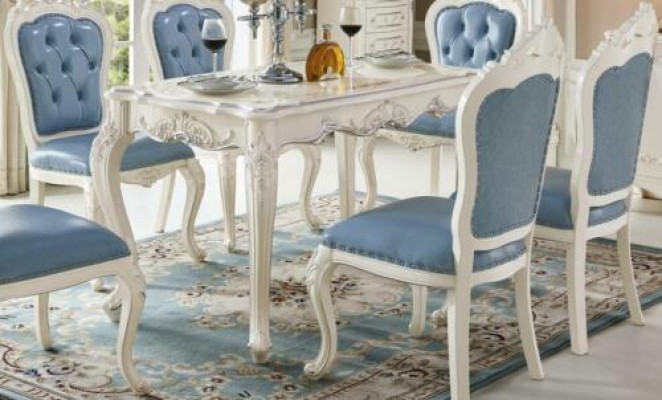 Luxurious Chair Set Designer Dining room Furniture Chesterfield Classic Single Seater