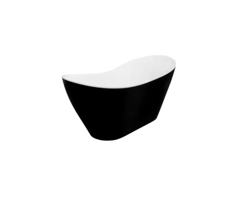 Black designer bathtub freestanding luxury bathtub in black