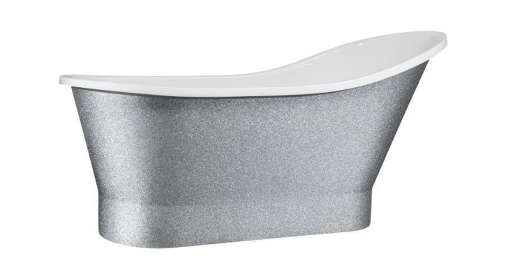 Exclusive Bathtub silver bath tub freestanding acrylic tub design