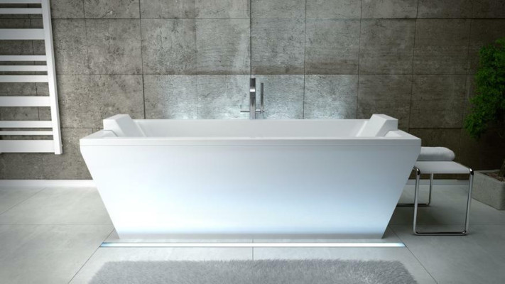 Luxury Bathtub Rectangular Freestanding Tub Bathroom Tubs