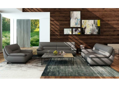 Leather Sofa Couch Upholstery Suite 3+2 Seater Couches Sofas Sets Sofas new
