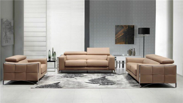 Sofa set Leather Sofa Set 3+2 (without Armchair) Couch Seat Upholstery Suite 1504