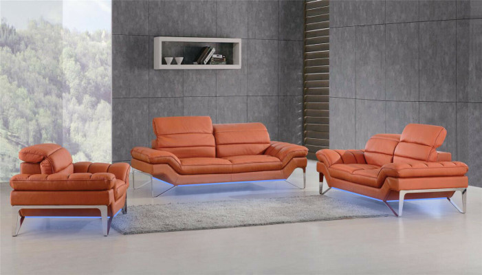 Sofa set Leather Sofa Set 3+2 (without Armchair) Couch Seat Upholstery Suite 994