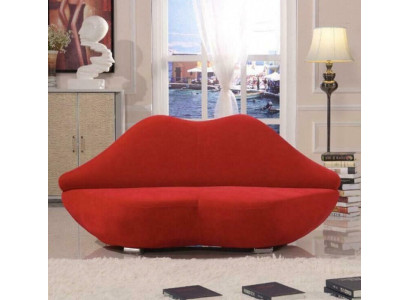 Lips Sofa 2 Seater Upholstery Velvet Modern Relax Seat Luxury Furniture Couch Furniture new