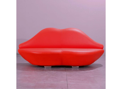 Lips Sofa 2 Seat Upholstery Modern Relax Seat Luxury Furniture Sofas Couch Two-seater