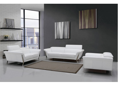 3 Seater (without 2+1) Sofa Couch Upholstery XXL Big Sofas Leather Seat Design