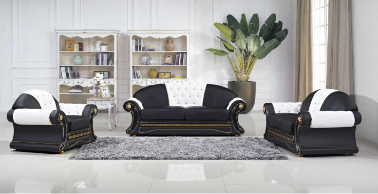 Classic Designer 3 Seater Chesterfield Leather Couch Upholstery Seat without 2+1 new