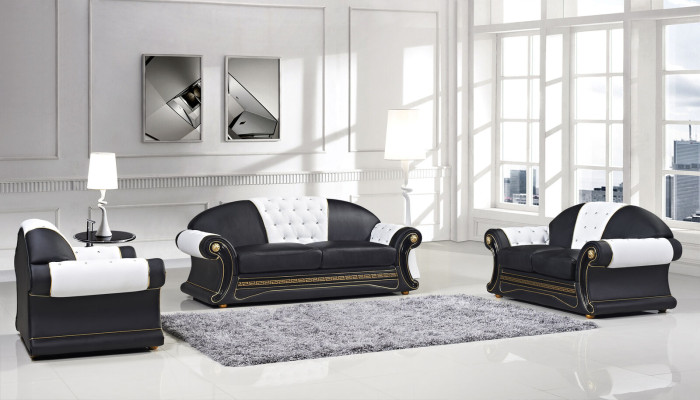 Classic Designer 3 Seater Chesterfield Leather Couch Upholstery Seat without 2+1 new