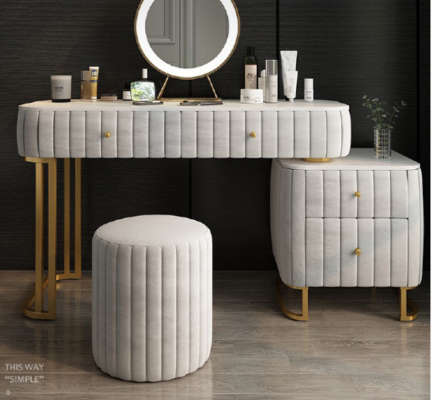 Designer Consoles Dressing table Cosmetics Table Mirror Decoration Chest of drawers Hairdresser