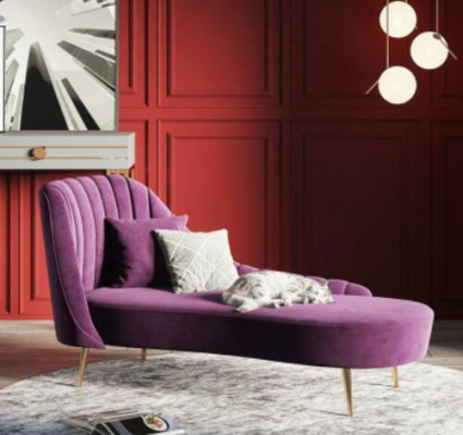 Chaise Lounge Lounger Luxury Furniture Upholstery Recliners Sofa Relax Chaise Lounge