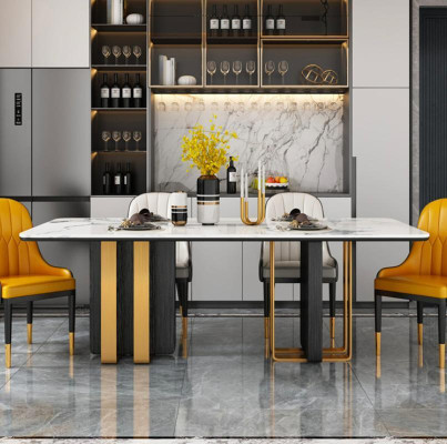 Dining tables Marble Dining table Modern Furniture Tables Design Table Dining room Metal new
