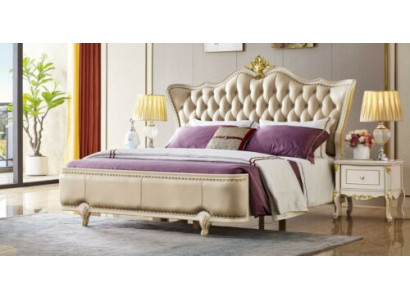 Bed Furniture Bedside table 3 pieces. Bedroom Set Chesterfield Solid wood Bed Furniture Bedside table 3 pieces. Bedroom Set Chesterfield Solid wood
