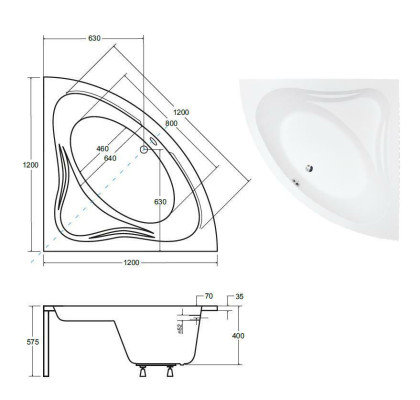 Bathtub corner design corner bathtub apron ABlue f silicone