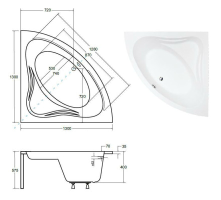 Bathtub corner design corner bathtub apron ABlue f silicone