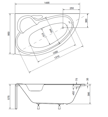 Bathroom corner bathtub design bathtub acrylic complete set
