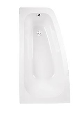 Bathroom Rectangular Corner Tubs Bathtubs White rounded corner tub new