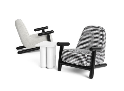 Luxury Design Furniture Modern Design Armchair 63*80cm Textile Living room