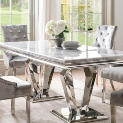 Dining table Modern Dining room Living room Kitchen Design Table Metal