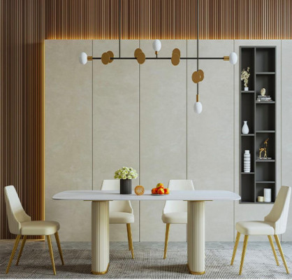 Luxury Table Metal Dining table Mega Design Tables Metal Dining room Furniture Dining table