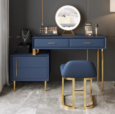 Dressing table Mirror Stool Complete Decoration Set Chest of drawers Bedroom new