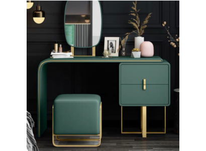 Dressing table with Mirror Luxury Console Chest of drawers Bedroom new 2 pcs