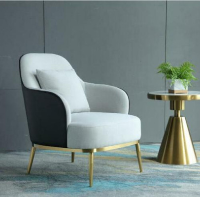 1 Seater Sofa Relax Lounge Club Upholstery Design Armchair Leather Luxury