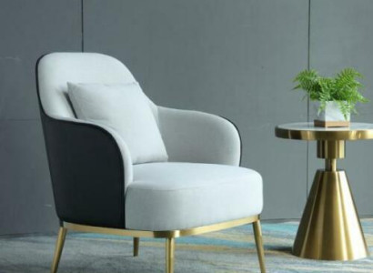 1 Seater Sofa Relax Lounge Club Upholstery Design Armchair Leather Luxury