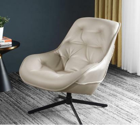 Living room Modern Textile Fabric Green Creative Furniture Armchair Modern