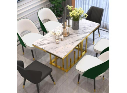Luxury Dining table Dining room Furniture Furnishings Table Metal Design Tables Dining tables