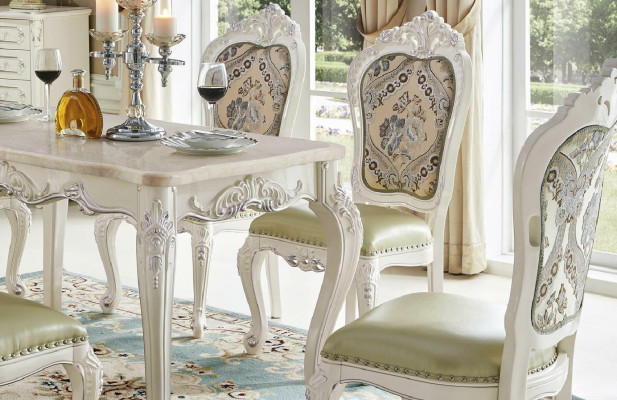 Design 6x Chairs Armchair Group Set Gastro new Dining room Upholstery Solid wood