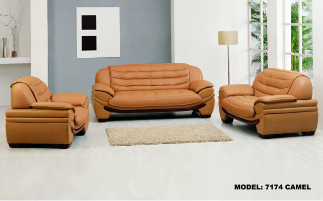 Classic Designer 3 Seater Chesterfield Leather Seat Couch Upholstery without 2+1