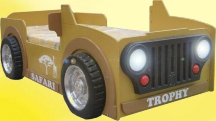 Childrens bed Jeep Vehicle Africa Bedroom YOUTH BED CAR Bed Beds SAFARI