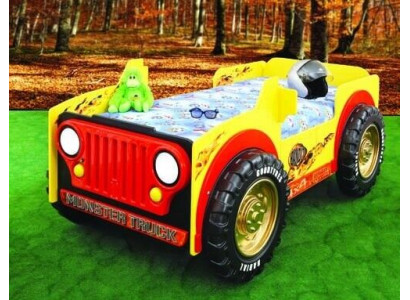 Childrens bed Childrens bed JEEP ABS Bed Beds Car Youth Bed Vehicle Mattress new