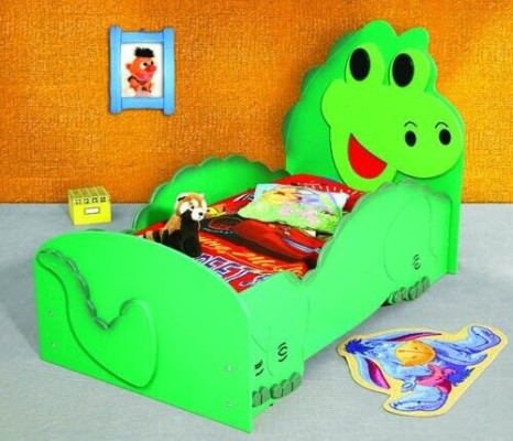 Childrens bed youth bed Bed Beds with Mattress with animal motif sleeping bed Dino